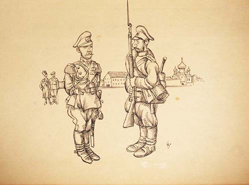 Tsar and Jewish Soldier thumb